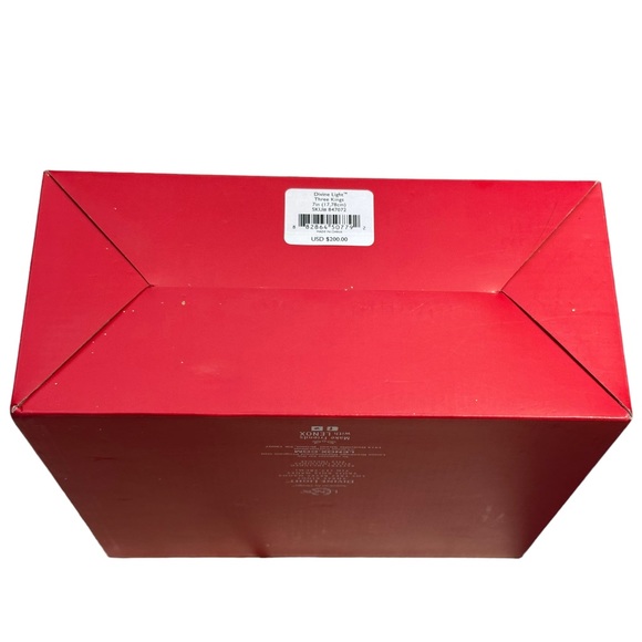 Lenox Light Up “Divine Light Three Kings” Nativity Figure Set w/original box - Picture 7 of 9